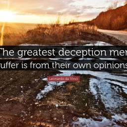 Opinions and Suffering